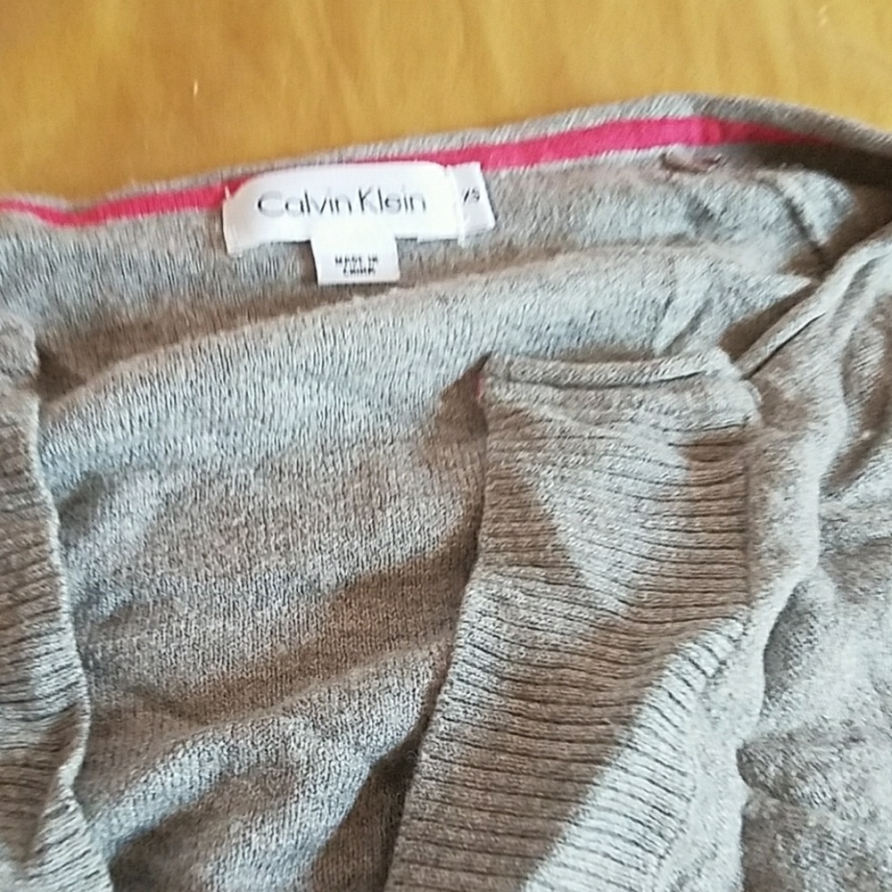 Calvin Klein Button Down Sweater
